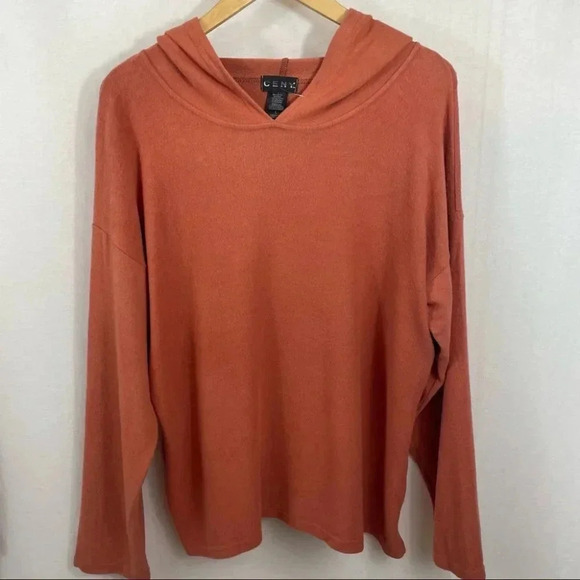 Ceny Cozy Knit Fleece Pullover Hoodie - Picture 2 of 10